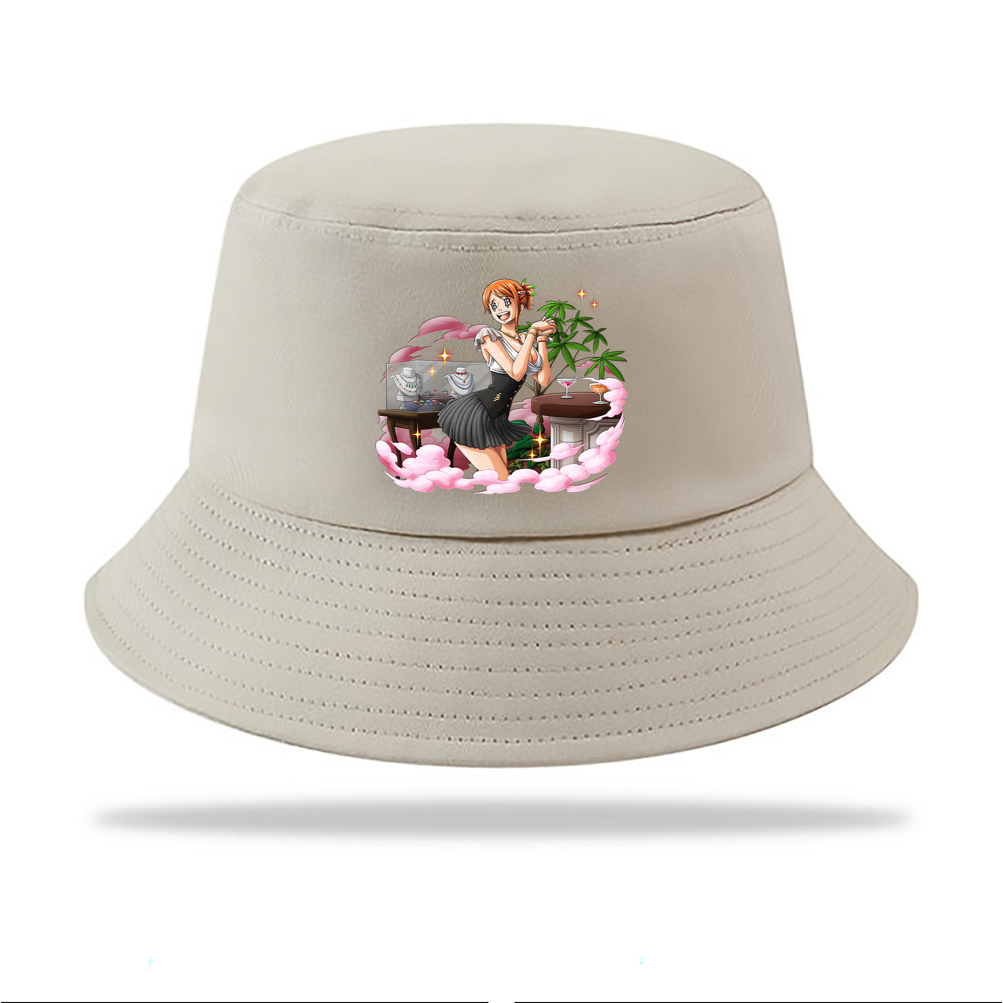 （画像用） ワンピース ナミ ONE PIECE Nami アウトドア日除けバケットハット